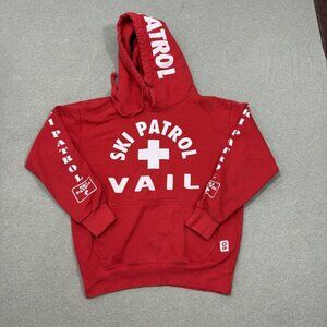 Colorado Vail Ski Patrol Mens Small Hoodie Winterwear Utility